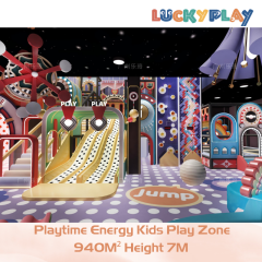 940M² Large Playtime Energy Kids Play Zone
