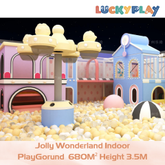 680M² Fully Customised Jolly Wonderland Indoor Playground