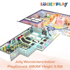 680M² Fully Customised Jolly Wonderland Indoor Playground