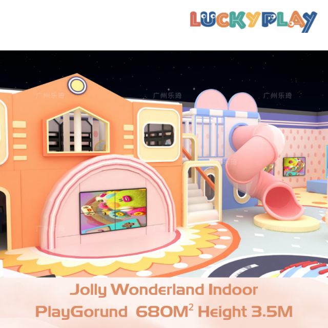 680M² Fully Customised Jolly Wonderland Indoor Playground