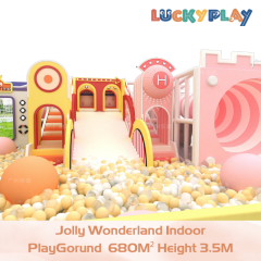 680M² Fully Customised Jolly Wonderland Indoor Playground