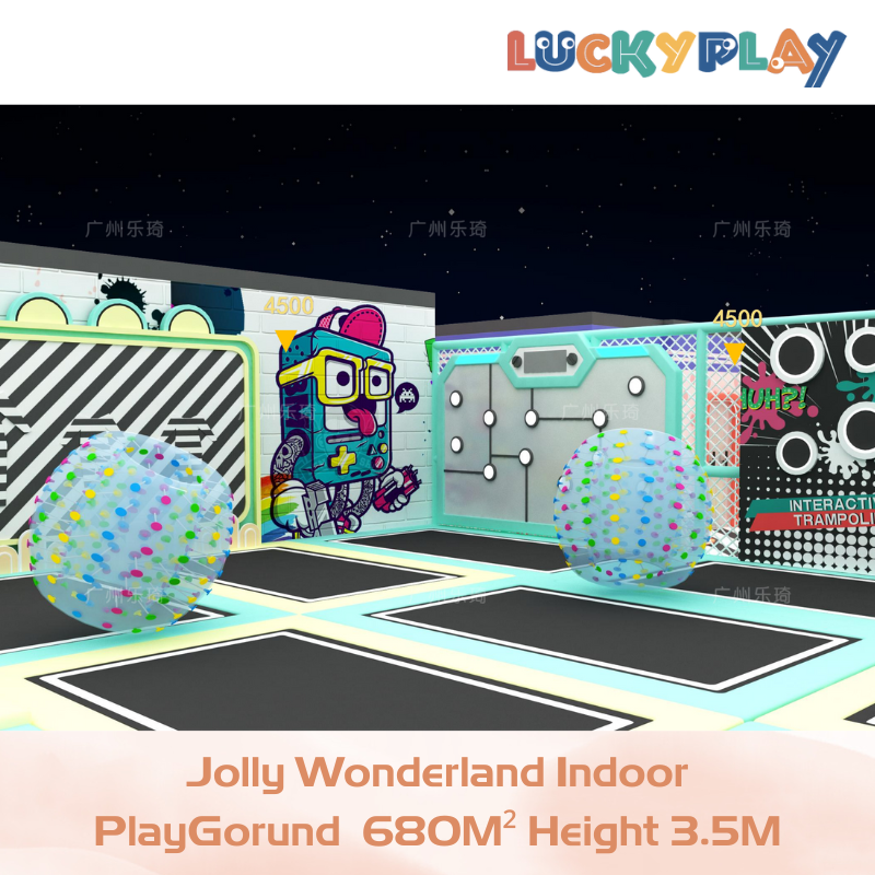 680M² Fully Customised Jolly Wonderland Indoor Playground