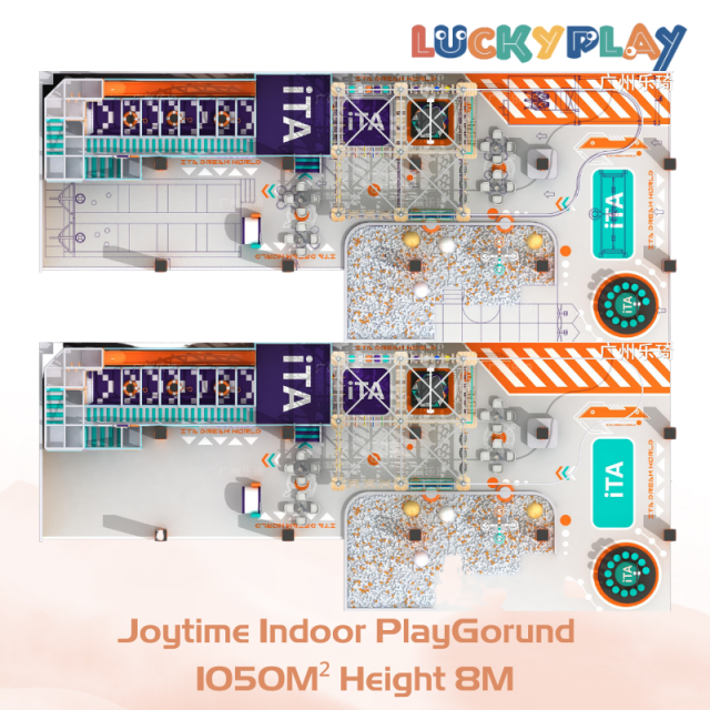 1050M² Unique Design Joytime Indoor PlayGorund