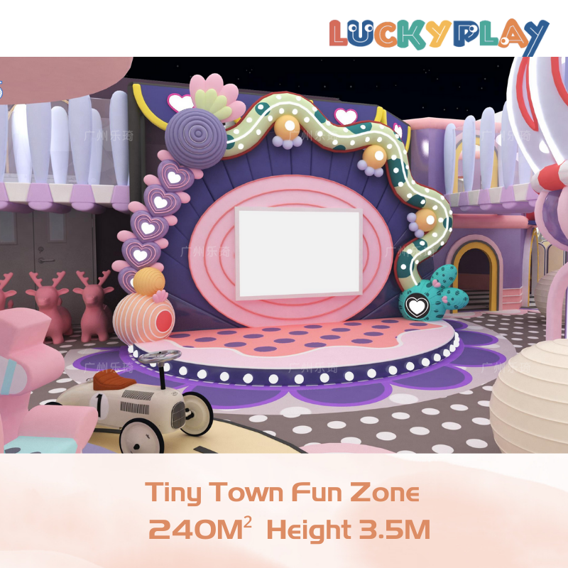 240M² Fully Customised Indoor Tiny Town Fun Zone