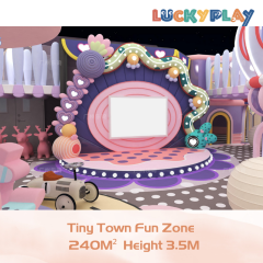240M² Fully Customised Indoor Tiny Town Fun Zone