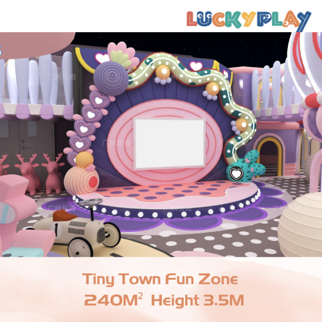 240M² Fully Customised Indoor Tiny Town Fun Zone
