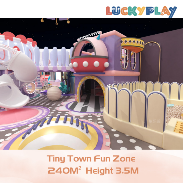 240M² Fully Customised Indoor Tiny Town Fun Zone