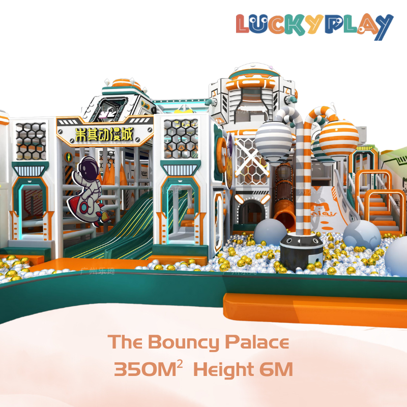 350M² Attractive Design The Bouncy Palace