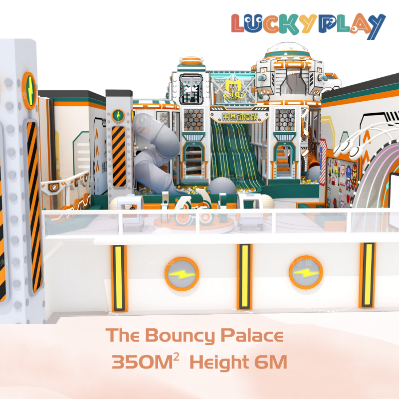 350M² Attractive Design The Bouncy Palace