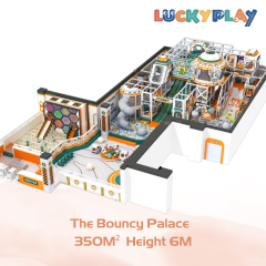 350M² Attractive Design The Bouncy Palace