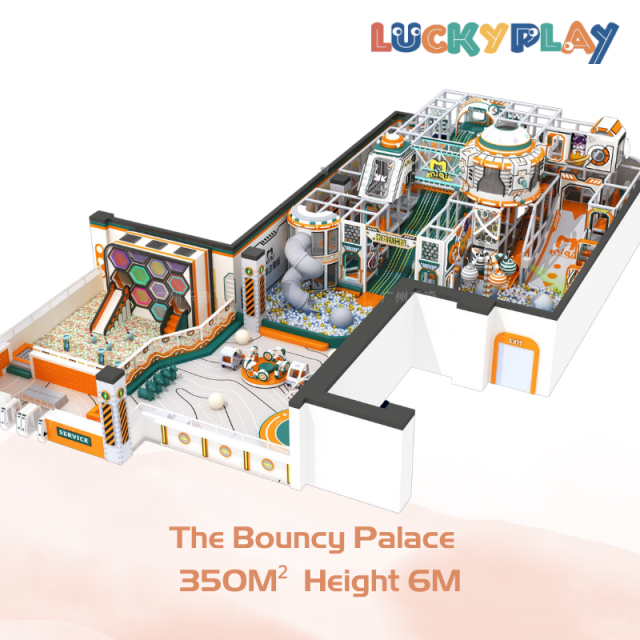 350M² Attractive Design The Bouncy Palace