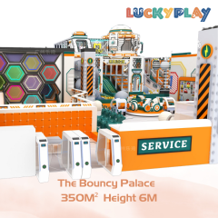 350M² Attractive Design The Bouncy Palace