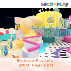 210M² Well Set multi Gaming Sky Indoor Play Center