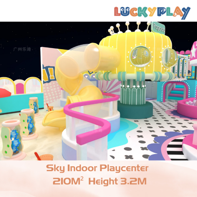 210M² Well Set multi Gaming Sky Indoor Play Center
