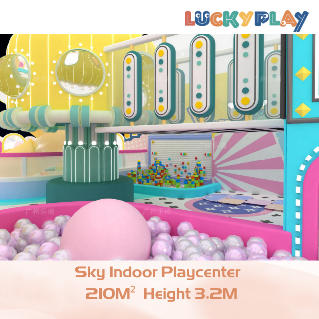 210M² Well Set multi Gaming Sky Indoor Play Center