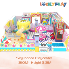 210M² Well Set multi Gaming Sky Indoor Play Center