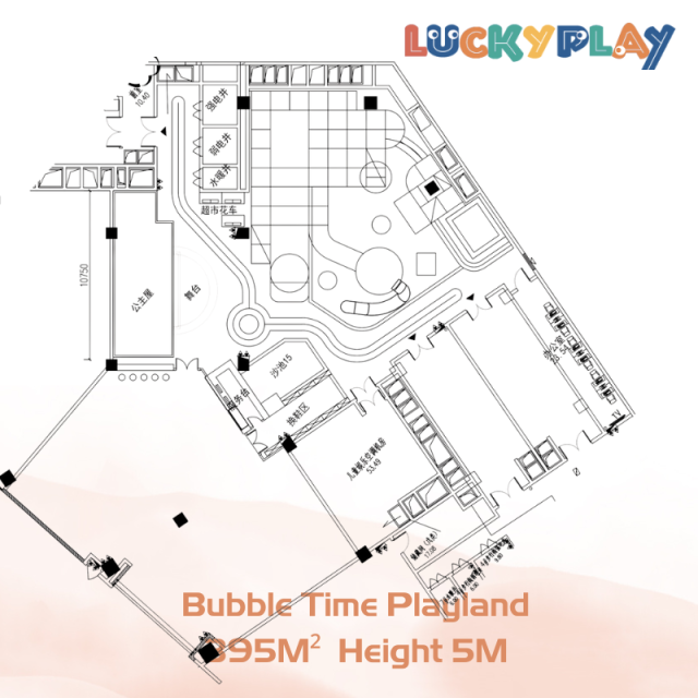 395M² Plain Design The Bubble Time Playland