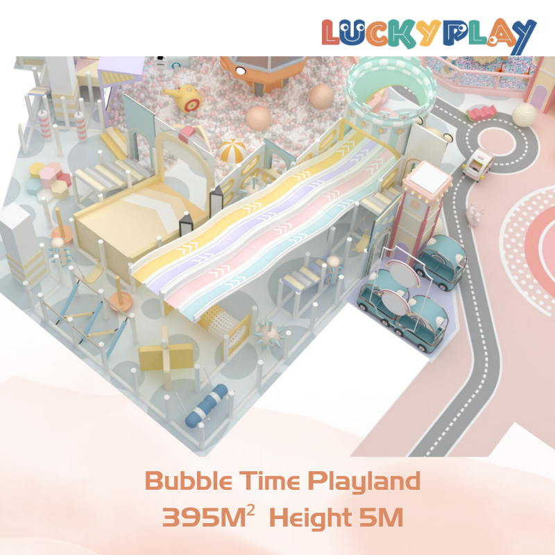 395M² Plain Design The Bubble Time Playland