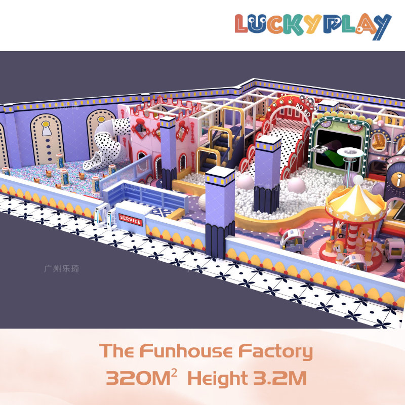 220M² High Quality Play Zone The Funhouse Factory
