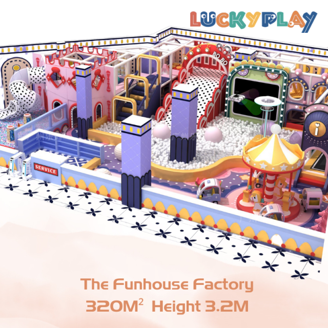 220M² High Quality Play Zone The Funhouse Factory