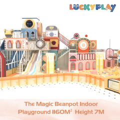 1160M² Multiple play ability Magic Beanpot Indoor Playground
