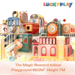 1160M² Multiple play ability Magic Beanpot Indoor Playground