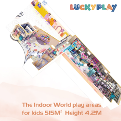 515M² Commercial Indoor World Play Area For Kids