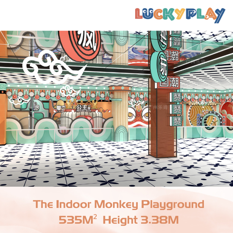 535M² American Style The Indoor Monkey Playground