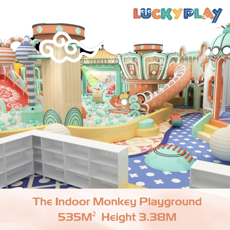 535M² American Style The Indoor Monkey Playground