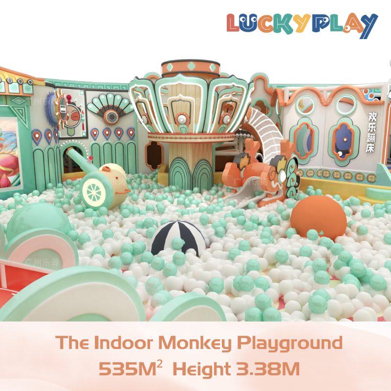 535M² American Style The Indoor Monkey Playground