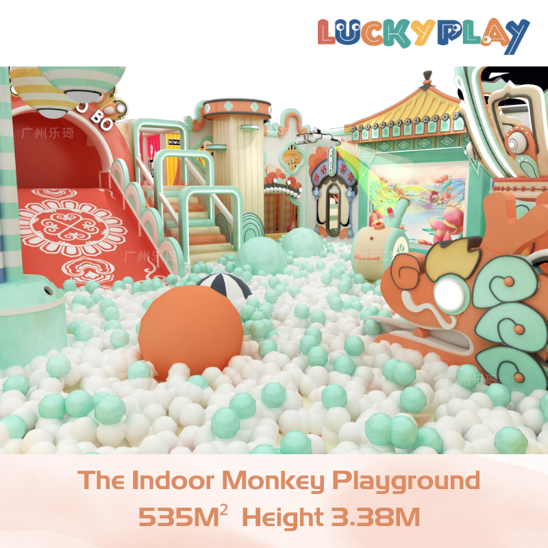 535M² American Style The Indoor Monkey Playground