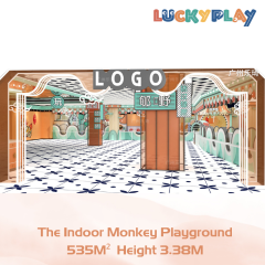 535M² American Style The Indoor Monkey Playground