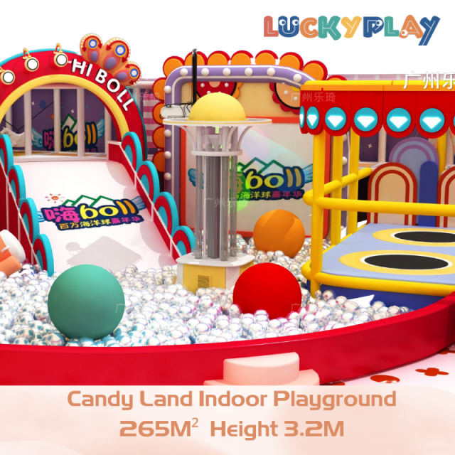 265M² Customised The Candy Land Indoor Playground