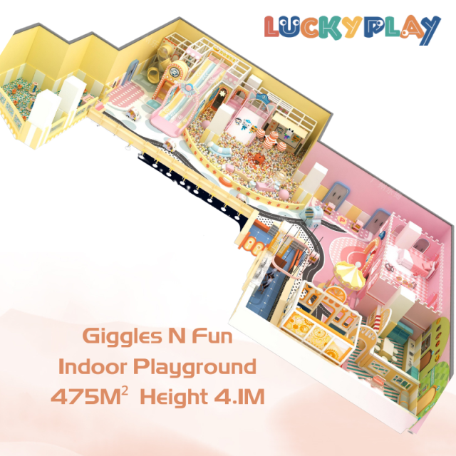 475M² Custom Design The Giggles N Fun Playzone For Sale