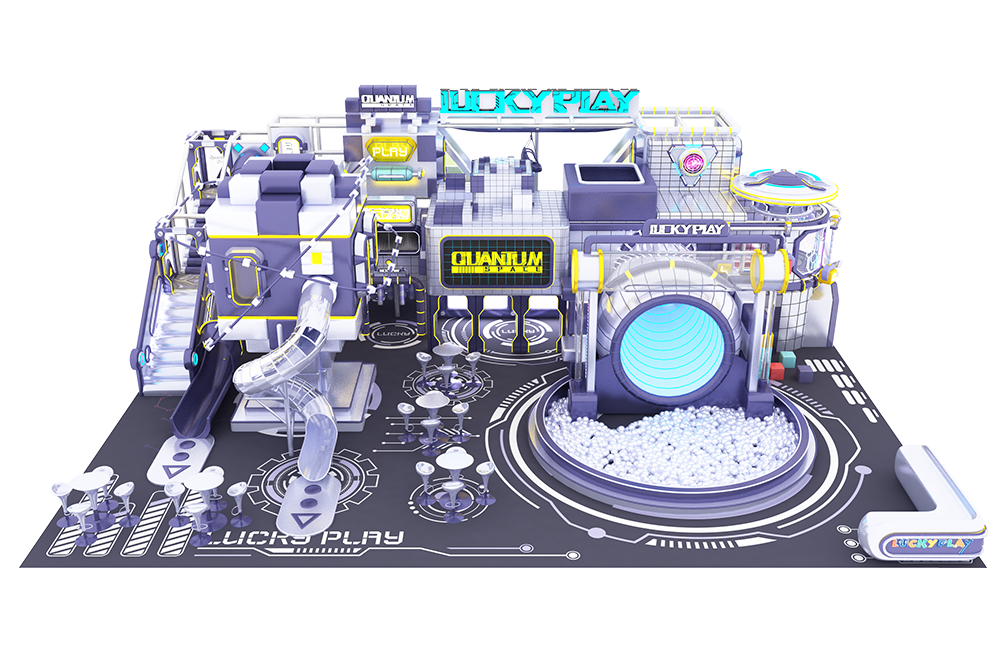 Customised Quantum Space commercial playground equipment