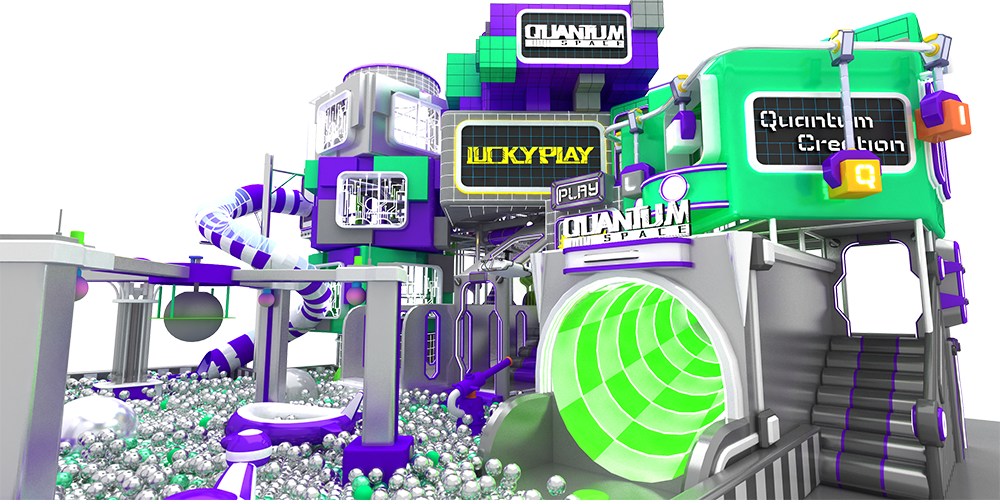 Customised MAGIC WORLD commercial playground equipment