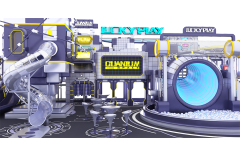 Customised Quantum Space commercial playground equipment