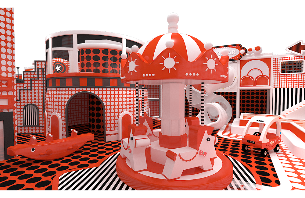 Customised Wave point commercial playground equipment