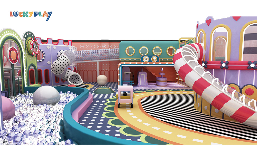 commercial playground installation