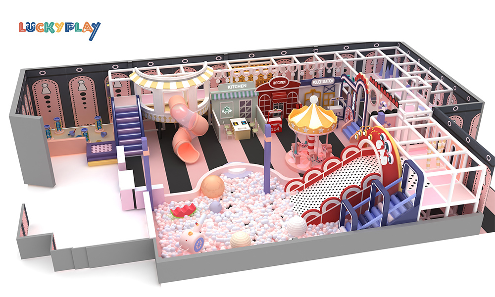 Fully Customised Upgraded Design Million Ball Pool indoor playground For Kids & Babies