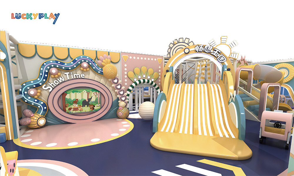 commercial playground installation