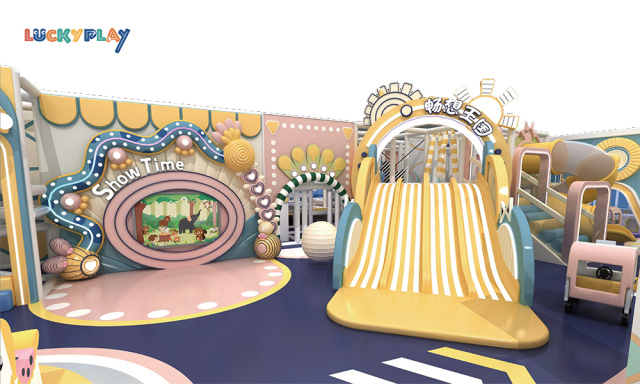 commercial playground installation
