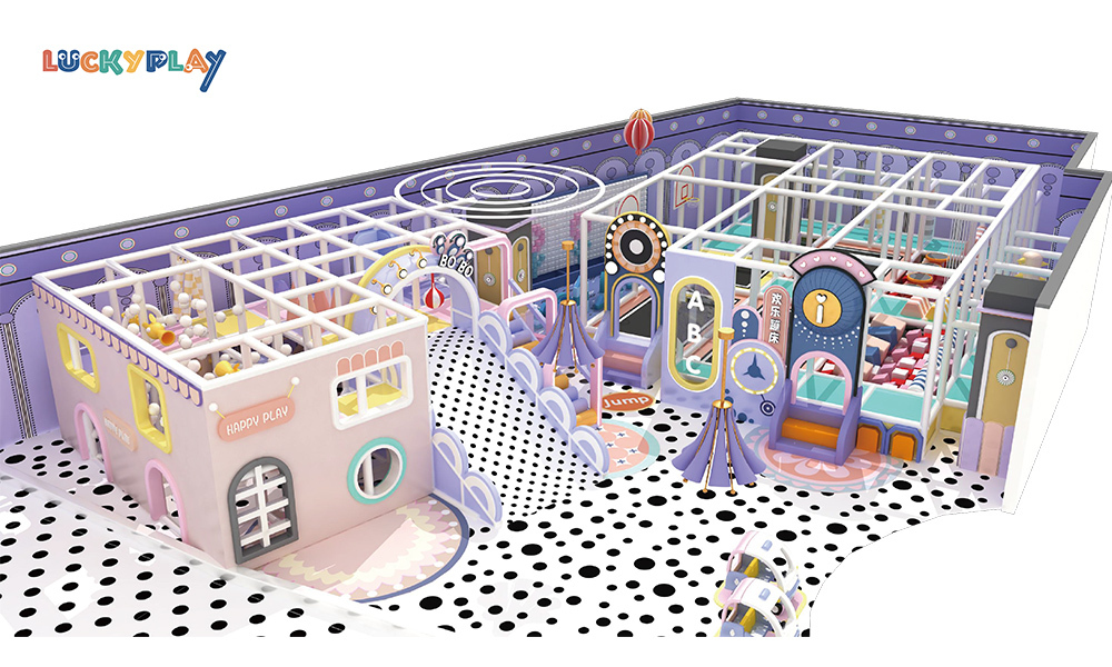 commercial indoor playground equipment 2000sf