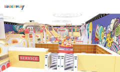 Attractive Kids Fun indoor playground Equipment Playgrounds for Children