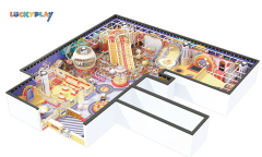 Attractive Kids Fun indoor playground Equipment Playgrounds for Children