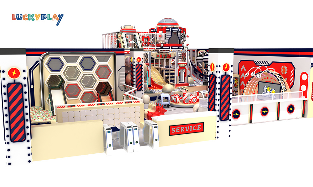 Fully Custom Made Commercial Indoor Playground Project for Shopping mall For Sell