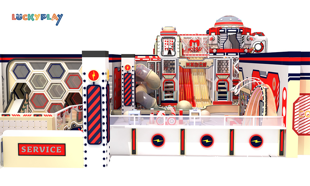 Fully Custom Made Commercial Indoor Playground Project for Shopping mall For Sell