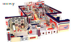 Fully Custom Made Commercial Indoor Playground Project for Shopping mall For Sell