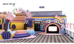 422㎡-Fully Custom Made Commercial Indoor Playground Project for Shopping mall For Sell