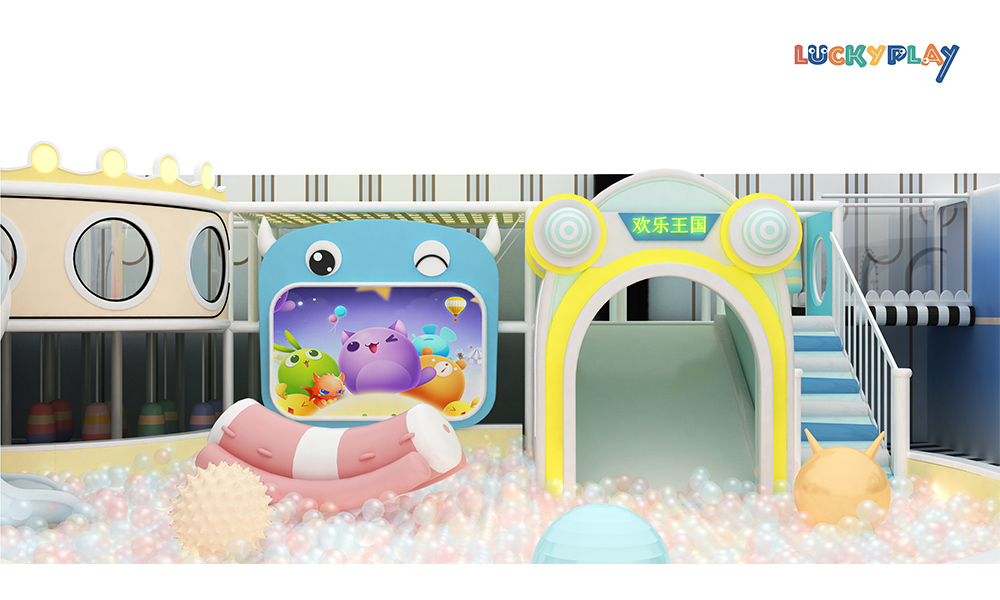 Profitable Attractive Decoration Well Balanced Multi-Gaming Indoor Playground Project For Sell